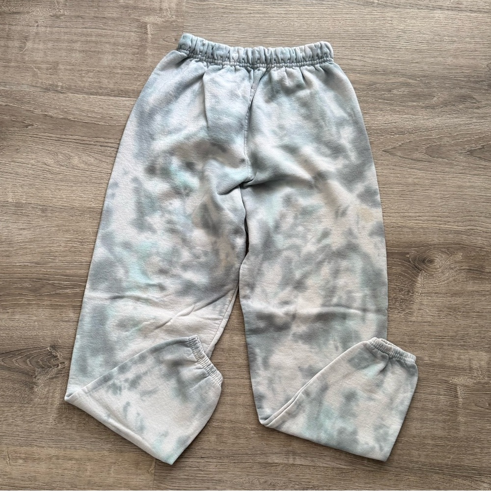 Blue Tie-Dye Pants